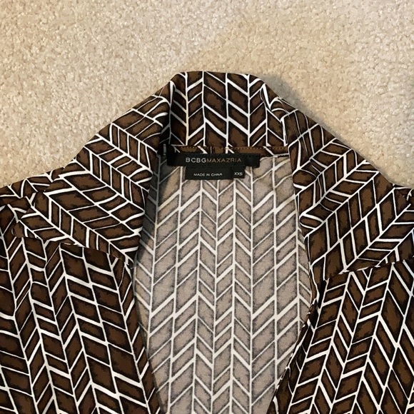 BCBG MAXAZRIA Wrap Dress Size XXS - Picture 6 of 11